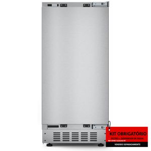 Máquina de Gelo Elettromec de Embutir Sem Revestimento 23kg Inox 220V IM-BI-23-SR-2VIA