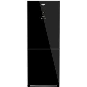 Geladeira Panasonic BB65 Frost Free 450L Inverter Vidro Preto 110V, Alta Eficiência Energética, Design Moderno, Modelo NR-BB65GVFBA