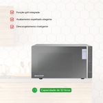 Micro-ondas Brastemp Espelhado Grill 32L Inox 110V, Design Inovador e Funcao Grill, Modelo BMG45ARANA.jpg