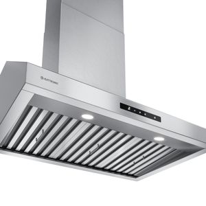 Coifa de Parede Elettromec Churrasqueira 90cm Inox 220V CFP-BBQ-90-XX-2ATA