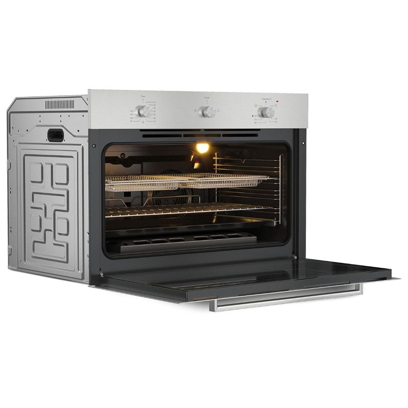 Forno a Gas Elettromec Luce de Embutir 125L 90Cm Inox 220V FG-AN-90-LC-2TNA Cook Eletroraro -4-.jpg
