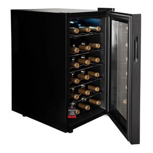 Adega Suggar (Avariada) Cannes 18 Garrafas Preta 220V 2-AD1812PT Outlet