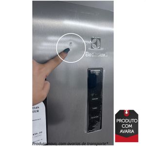Freezer Electrolux (Avariado) FTI4S Experience 262L Inox 110V 1-04271FBA189 Outlet