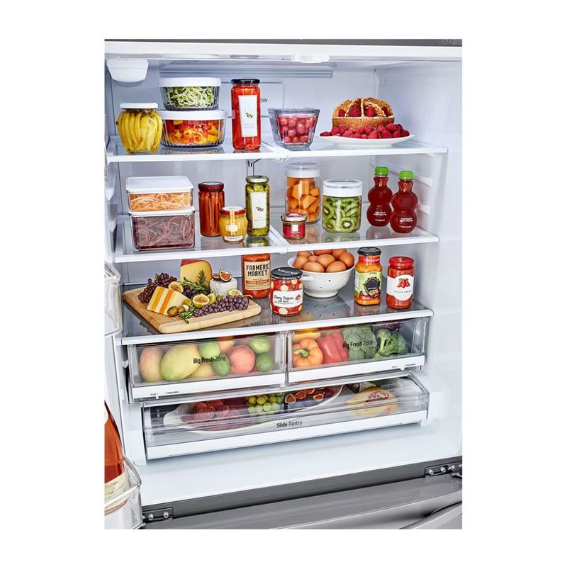 Geladeira-Smart-LG-French-Door-695-Litros-Inverse-Inox-110V-GM-B298NLNH