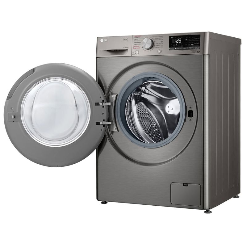 Lavadora-e-Secadora-LG-VC4-IA-12KG-Inox-Look-220V-CV5012PC4A-Cook-Eletroraro--3-