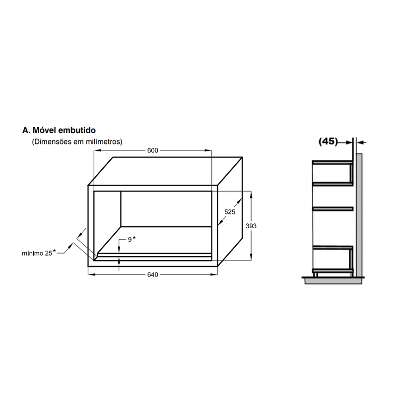Micro-ondas-De-Embutir-Panasonic-28-Litros-Inox-220v-Nn-gb68hsruk
