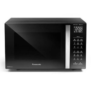 Micro-ondas Panasonic de Bancada Tecnologia Dupla Refeição Preto 30L 110V NN-GT68LBRUN