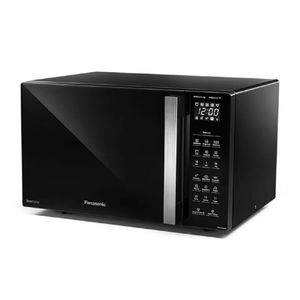 Micro-ondas Panasonic de Bancada Tecnologia Dupla Refeição Preto 30L 110V NN-GT68LBRUN