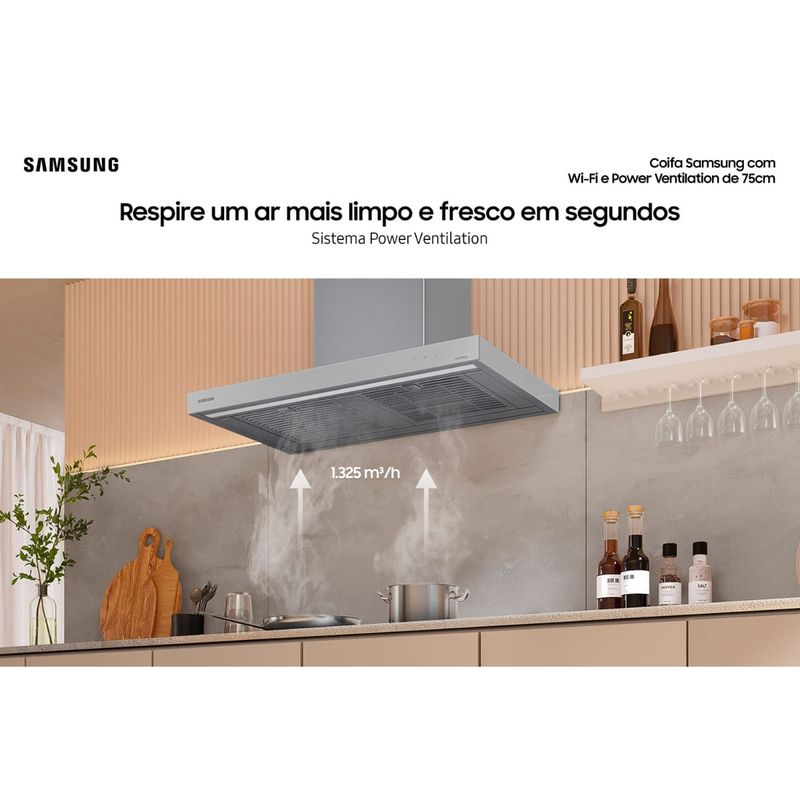 Coifa-de-Parede-Samsung-WI-FI-75Cm-Inox-220V-NK30CB600WCGBZ-Cook-Eletroraro--7-