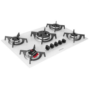 Cooktop a Gás Suggar (Mostruário) 5Q Branco Bivolt 1-FG5305FBR Outlet