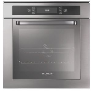 Forno Elétrico Brastemp de Embutir 67L Inox 220V BO260ARBNA