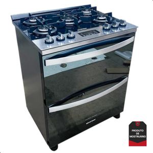 Fogão de Piso Brastemp (Mostruário) 5Q Inox 110V 1-BFD5VCRNNA Outlet