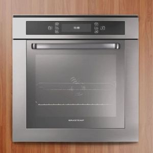 Forno Elétrico Brastemp de Embutir 67L Inox 220V BO260ARBNA