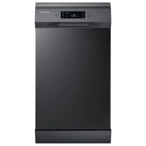 Lava-Louças Samsung Inox Preta 10 Serviços 110V, Compacta e Eficiente, Modelo DW50C6070FG/AZ