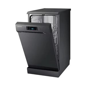 Lava-Louças Samsung Inox Preta 10 Serviços 110V, Compacta e Eficiente, Modelo DW50C6070FG/AZ