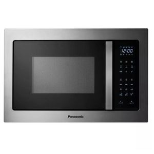 Micro-ondas Panasonic de Embutir 30L Inox 220V, Forno Elétrico com Função Grill, Design Moderno e Prático, Modelo NN-GB68HSRUK