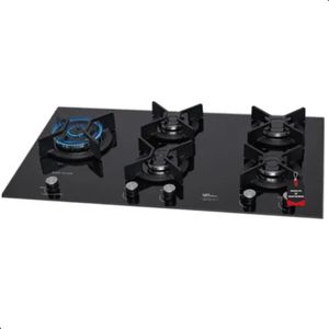 Cooktop a Gás Fischer (Mostruário) Infinity 5Q Preto Bivolt 3-31800-82260 Outlet