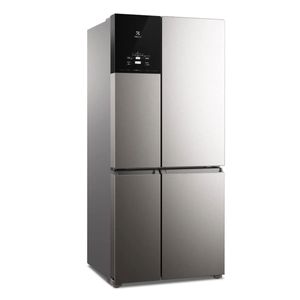 Geladeira Electrolux Frost Free Inverter 581L FlexiSpace 4 PortasInox Look (IQ8S) Inox 110V 02624FBA130