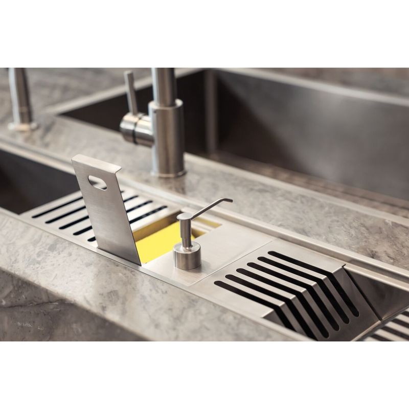 Porta Esponja Tramontina com Tampa e Dosador Inox 94534_026 -4-