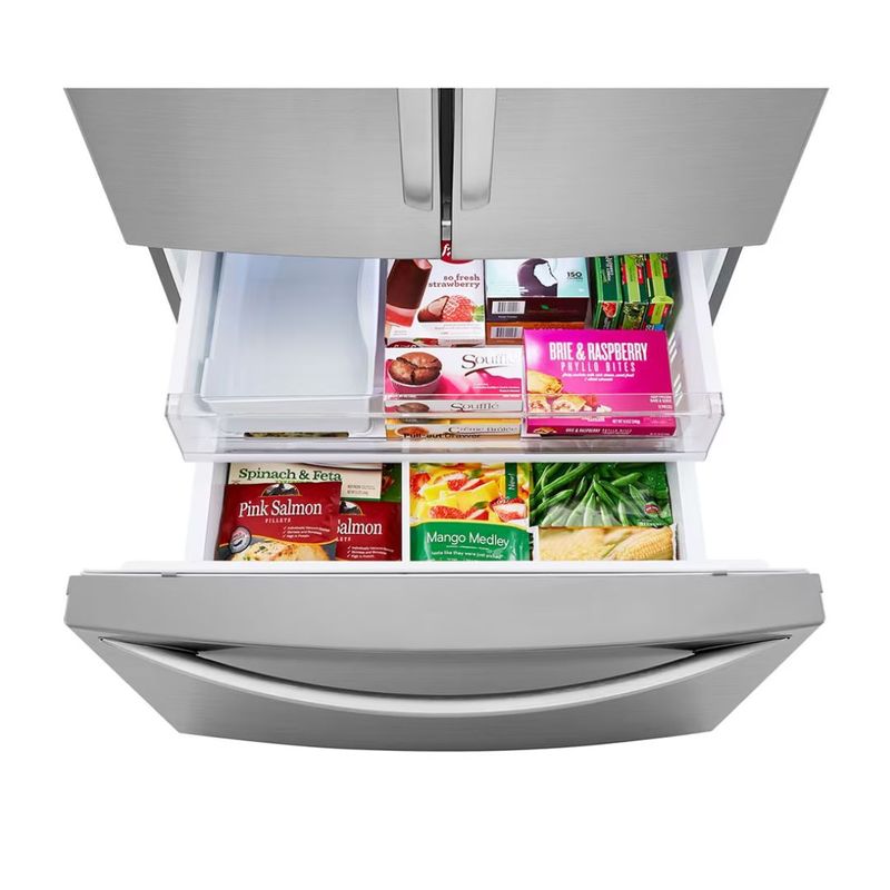Geladeira-Smart-LG-French-Door-695-Litros-Inverse-Inox-110V-GM-B298NLNH
