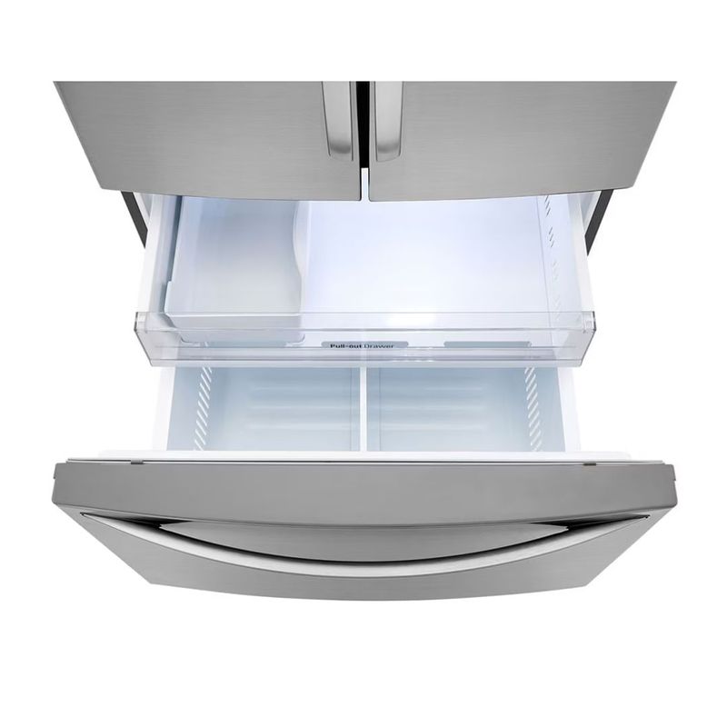 Geladeira-Smart-LG-French-Door-695-Litros-Inverse-Inox-110V-GM-B298NLNH