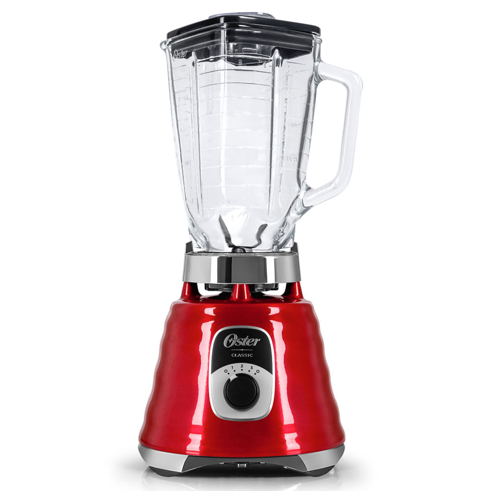 Liquidificador Oster BLST4126R-017 New Osterizer Clássico 1,25 Litros Vermelho