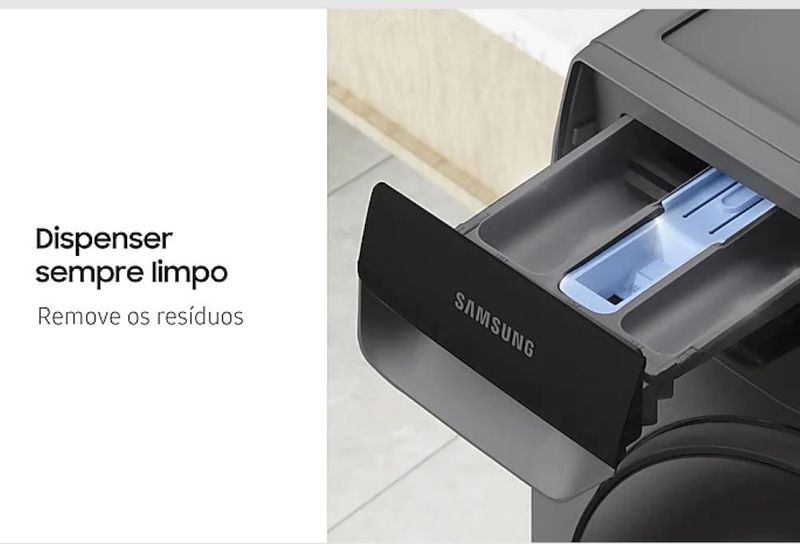 LavadoraeSecadoraSamsung102kgInox220VWD10N64FOOXFAZ