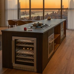 Adega Elettromec 45 Garrafas Dual Zone Built-In Connect Inox