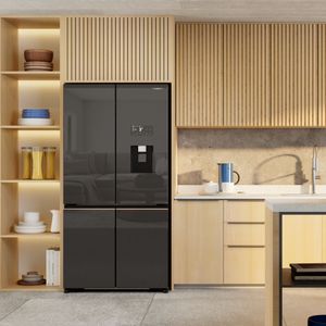 Geladeira Panasonic DB99 French Door 618 Litros Vidro Preta