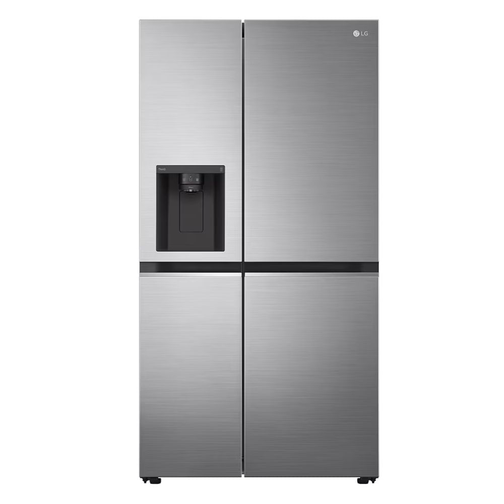 Geladeira/refrigerador 611 Litros 2 Portas Aço Escovado Side By Side Uvnano - LG - 110v - Gc-l257slpl