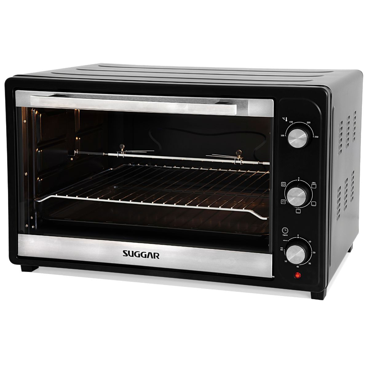 Forno 66l Suggar Preto - Elétrico - 110v - Fe6601pt