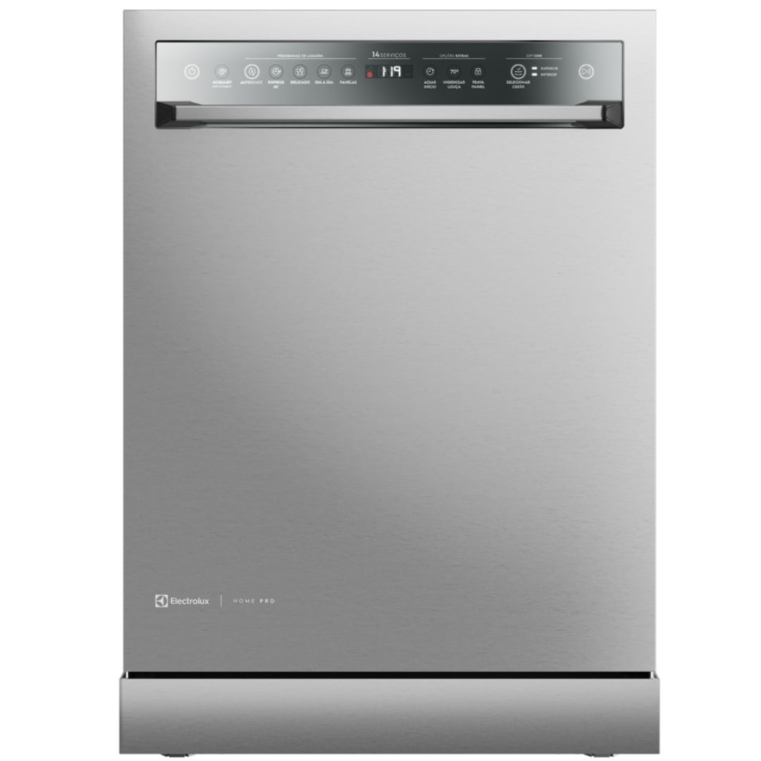 Lava-louça Home Pro Electrolux Inox - 110v - Ls14x