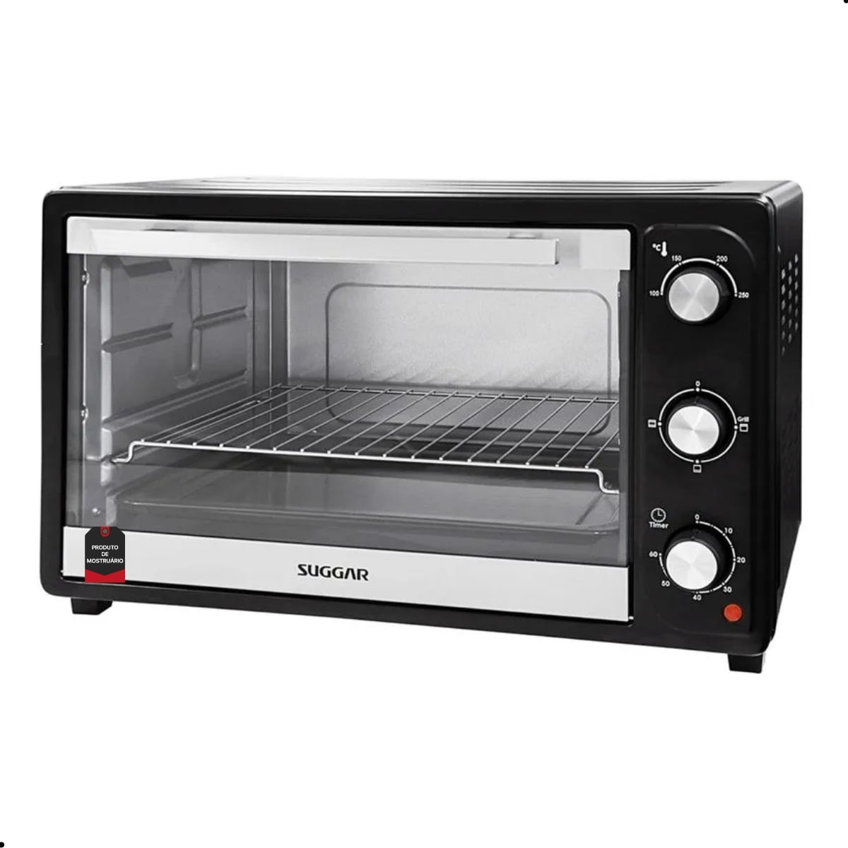 Forno Elétrico Suggar (Mostruário) Grill 42L de Bancada Preto 220V 5-FE4202PT Outlet
