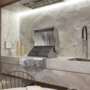 Churrasqueira Elettromec a Gás 2Q 55Cm Inox BBQ-2Q-55-XX-NHUB