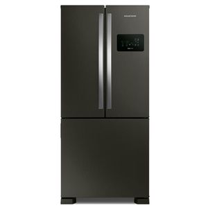 Geladeira Brastemp BRO85AE French Door 554 Litros Inverse Black Inox