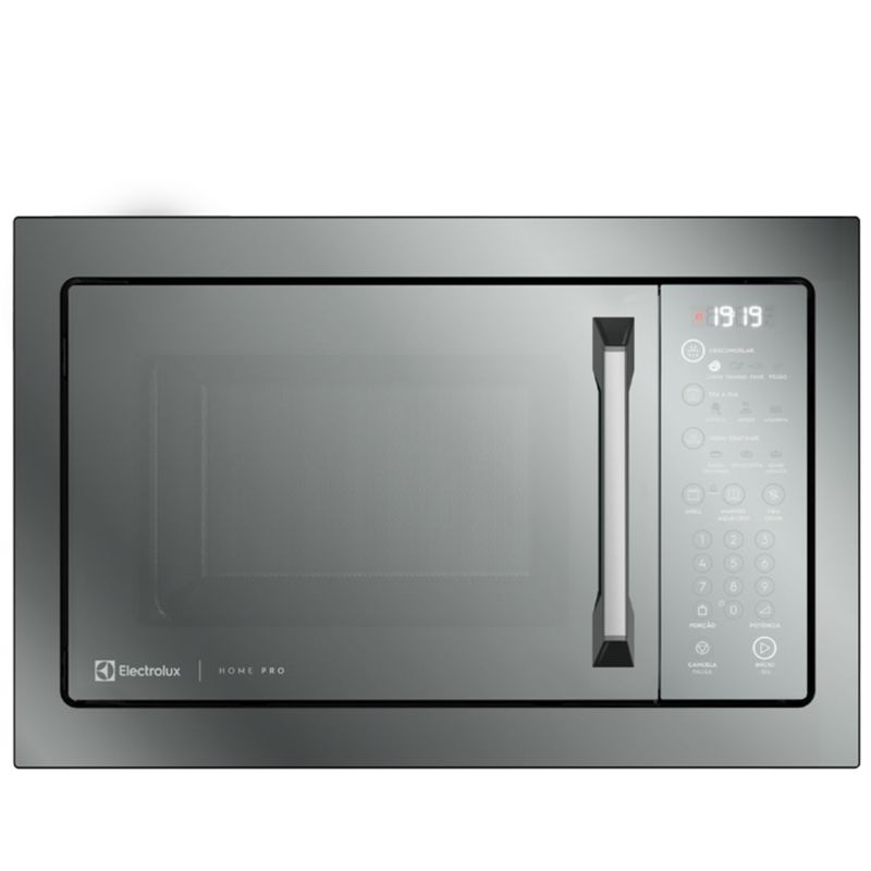 Micro-ondas 34 Litros de Embutir Com Grill - Prata - Electrolux - Me3hp - 220v
