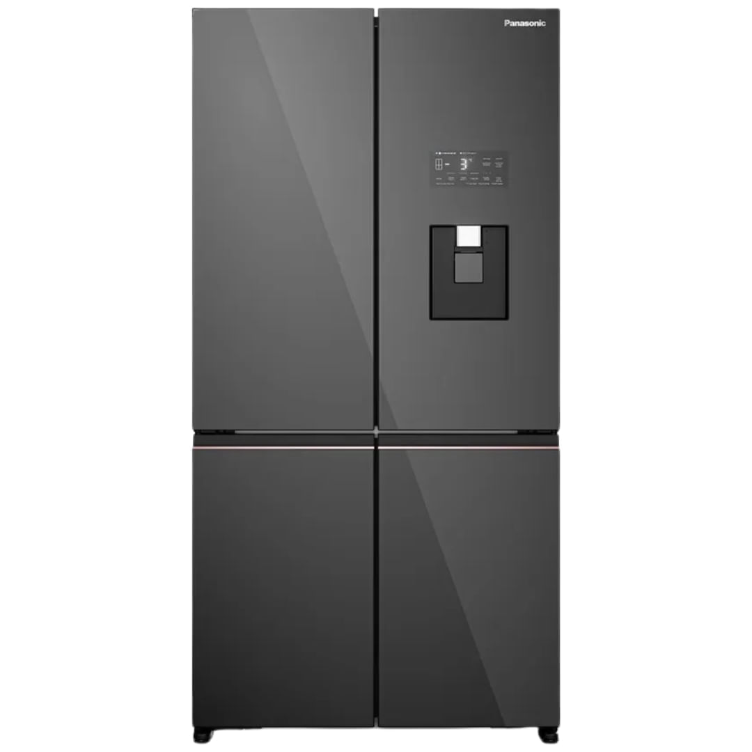 Geladeira/refrigerador 618 Litros 1 Porta Preto Prime Edition Uniqglass - Panasonic - 110v - Nr-db99gvwba