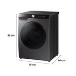 LavadoraeSecadoraWD11TSamsung11KgInox220VWD11T504DBXFAZ